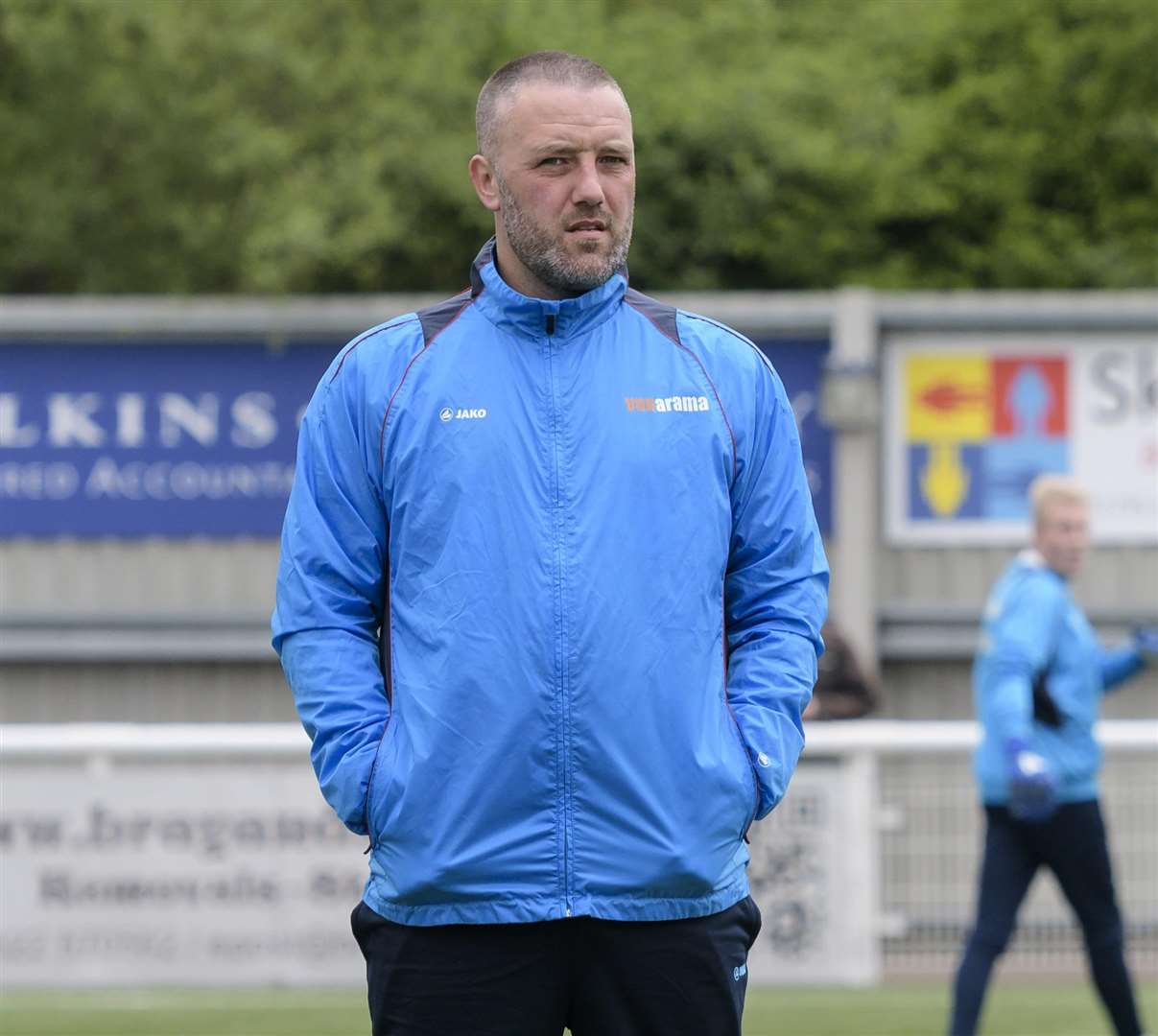 Maidstone manager Jay Saunders has some big decisions to make Picture: Andy Payton