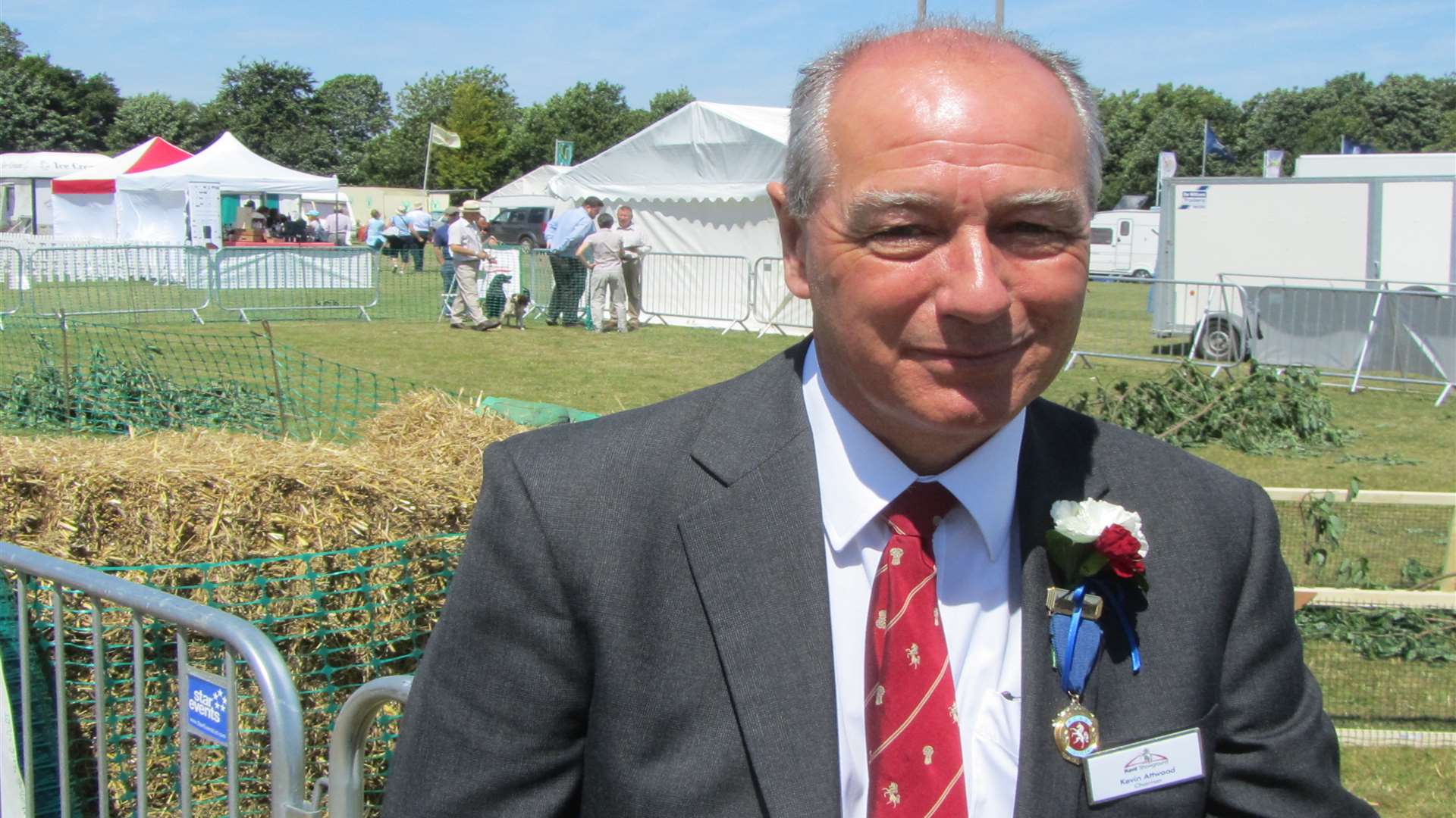 Kent County Show chair Kevin Attwood