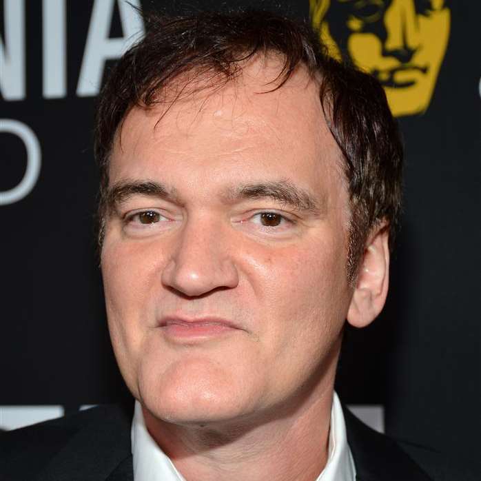 Quentin Tarantino in back with The Hateful Eight. Picture: Frazer Harrison/Getty Images North America