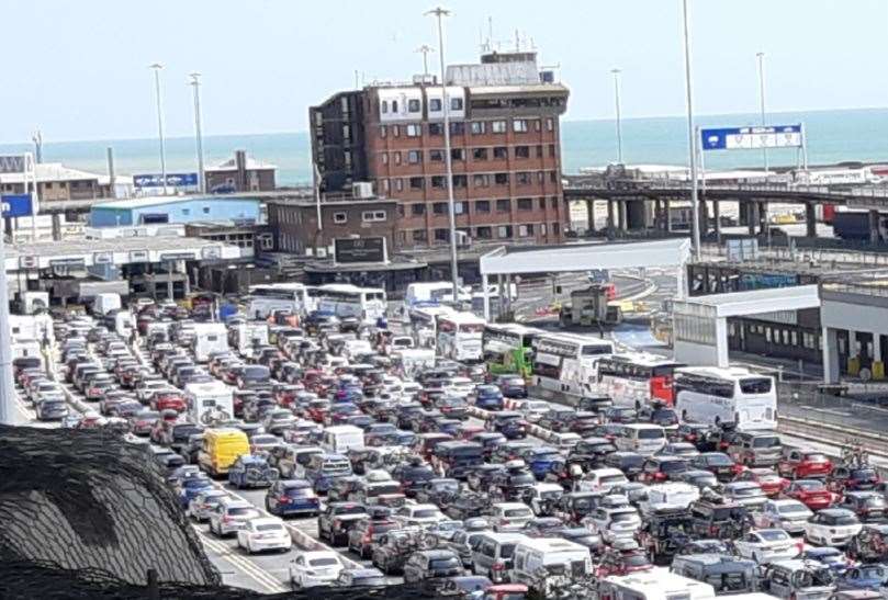 There are fears queues will get worse at the Port of Dover. Picture: Stuart Brock