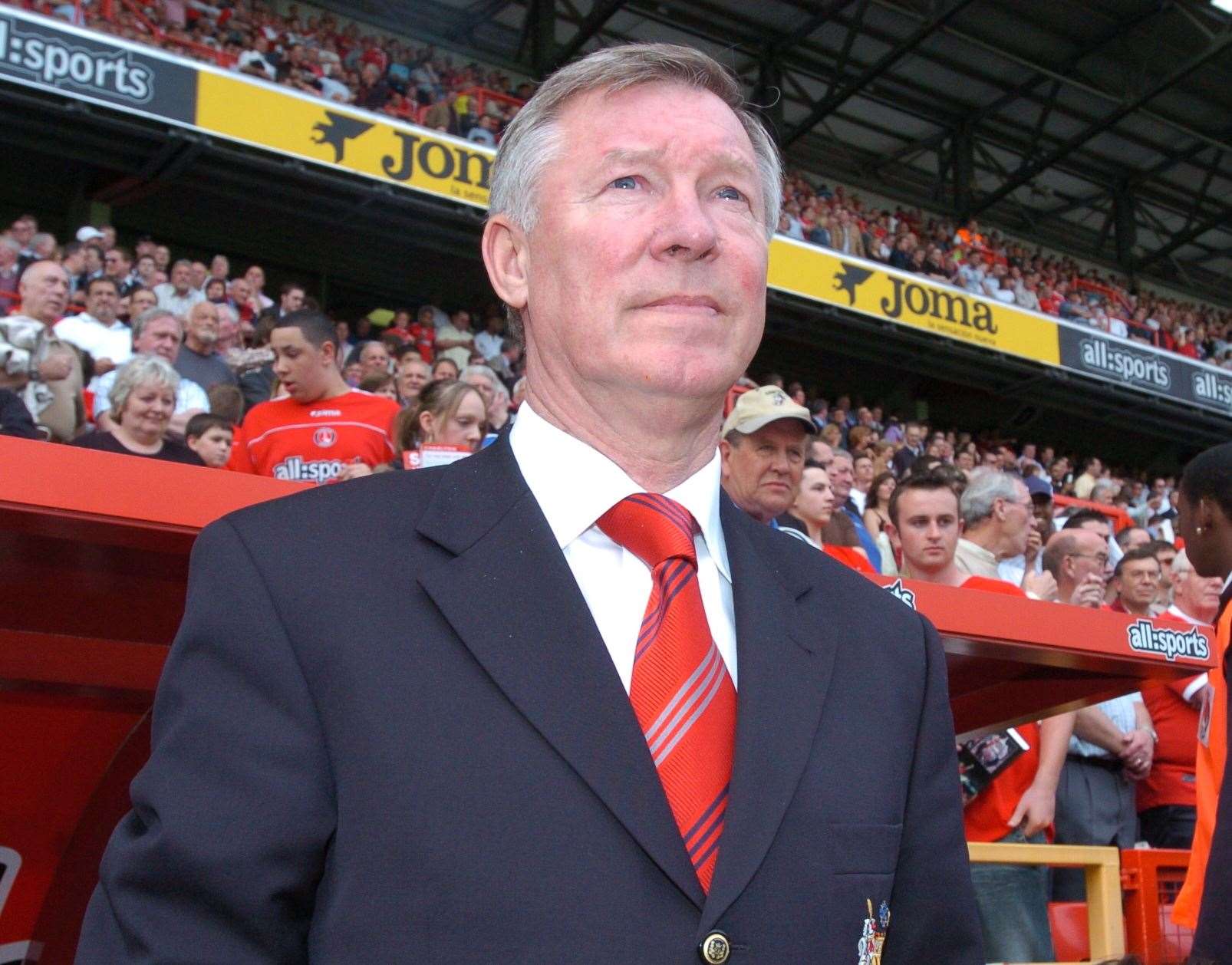 Alex Ferguson led Manchester United to Champions League glory against Bayern Munich Picture: Matthew Walker