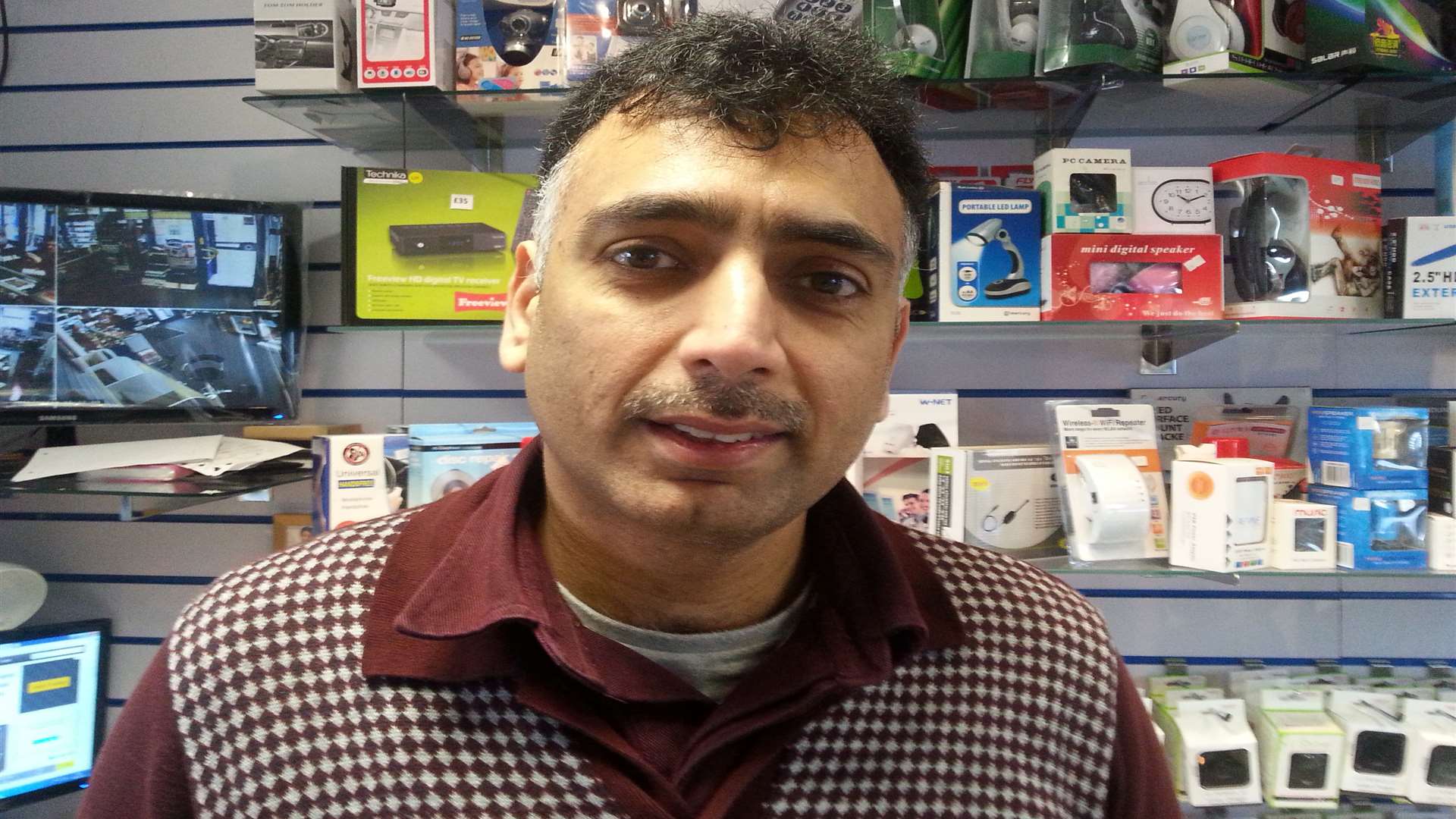Kash Anwer, owner of Kash-tech mobiles