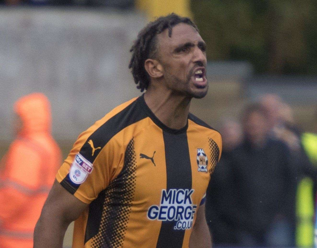 Leon Legge during his time at Cambridge United Picture: Keith Heppell
