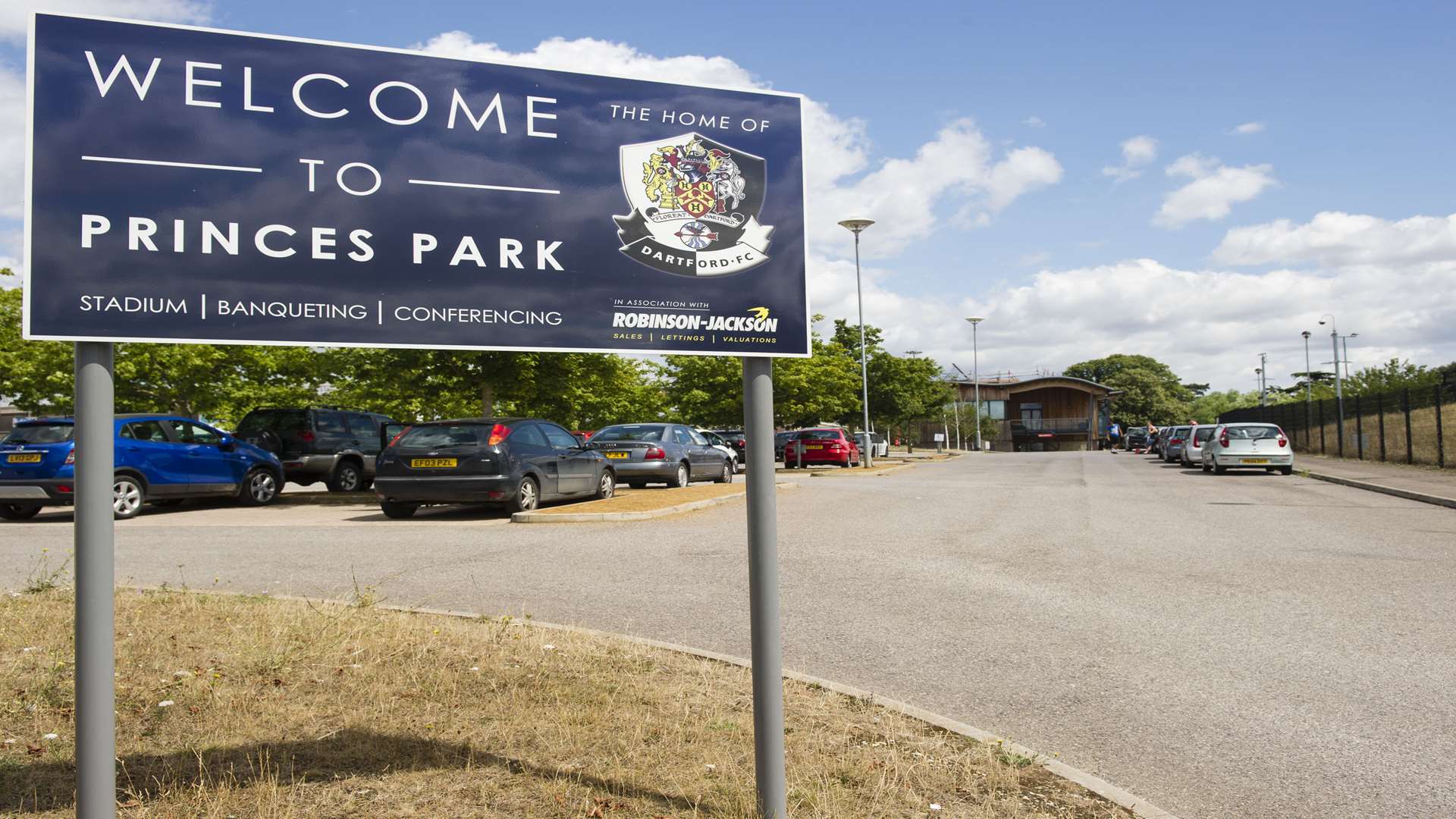 The player collapsed at Princes Park stadium in Dartford