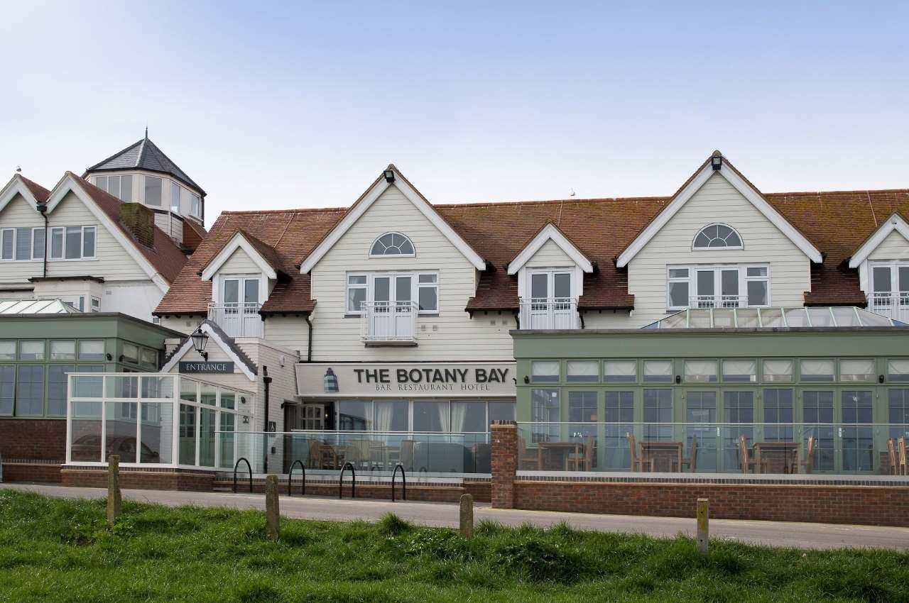 The Botany Bay Hotel in Kingsgate, Broadstairs, which was given a £1.4 million makeover by Shepherd Neame