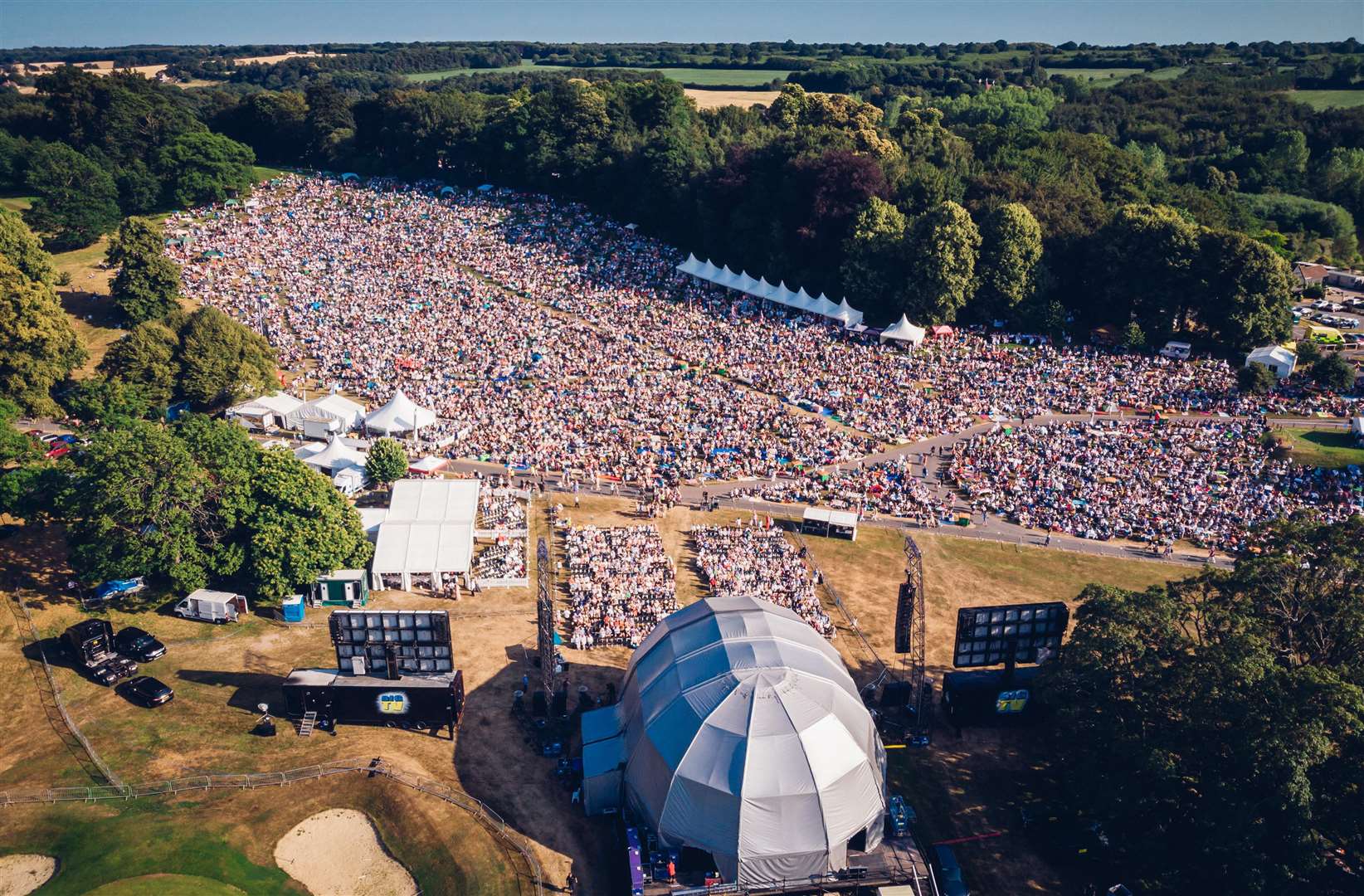 Thousands attend the Leeds Castle classical concert every year