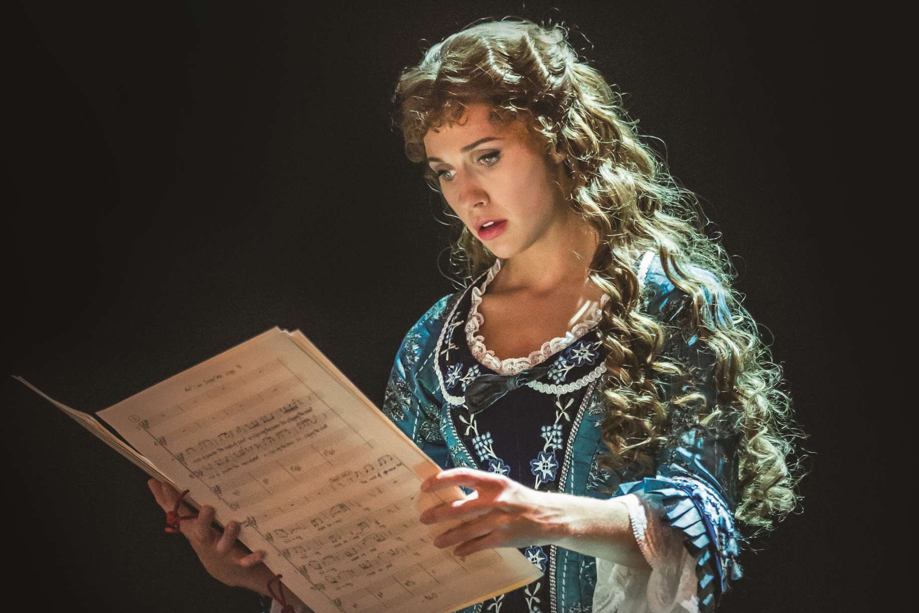 Celinde Schoenmaker as Christine Daae in The Phantom of the Opera