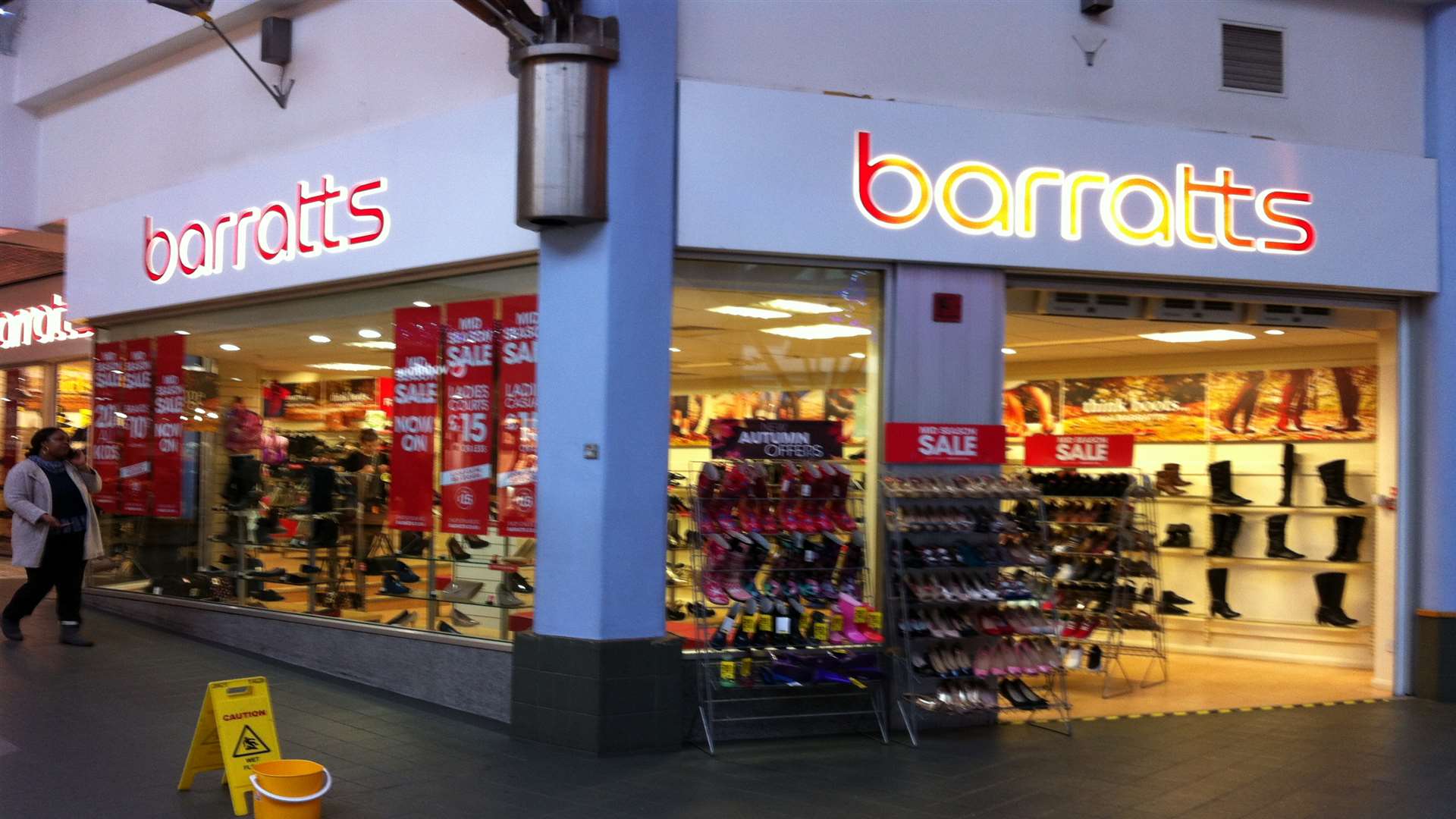Barratts in the Mall, Maidstone