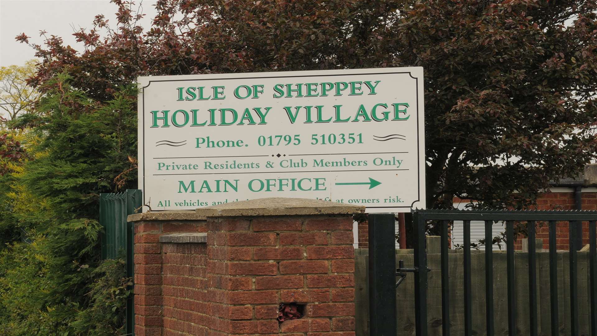 It happened at the Isle of Sheppey Holiday Village