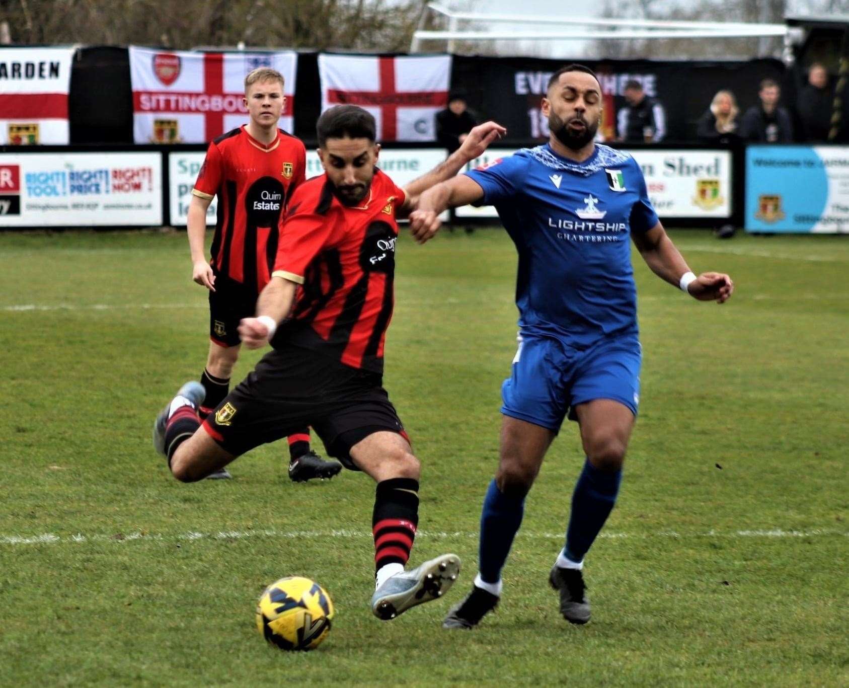 Sittingbourne drew 0-0 with Cray Valley on Saturday. Picture: Paul Golding