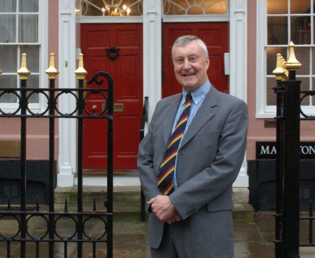 Martin Sharp was chairman of the Maidstone Club