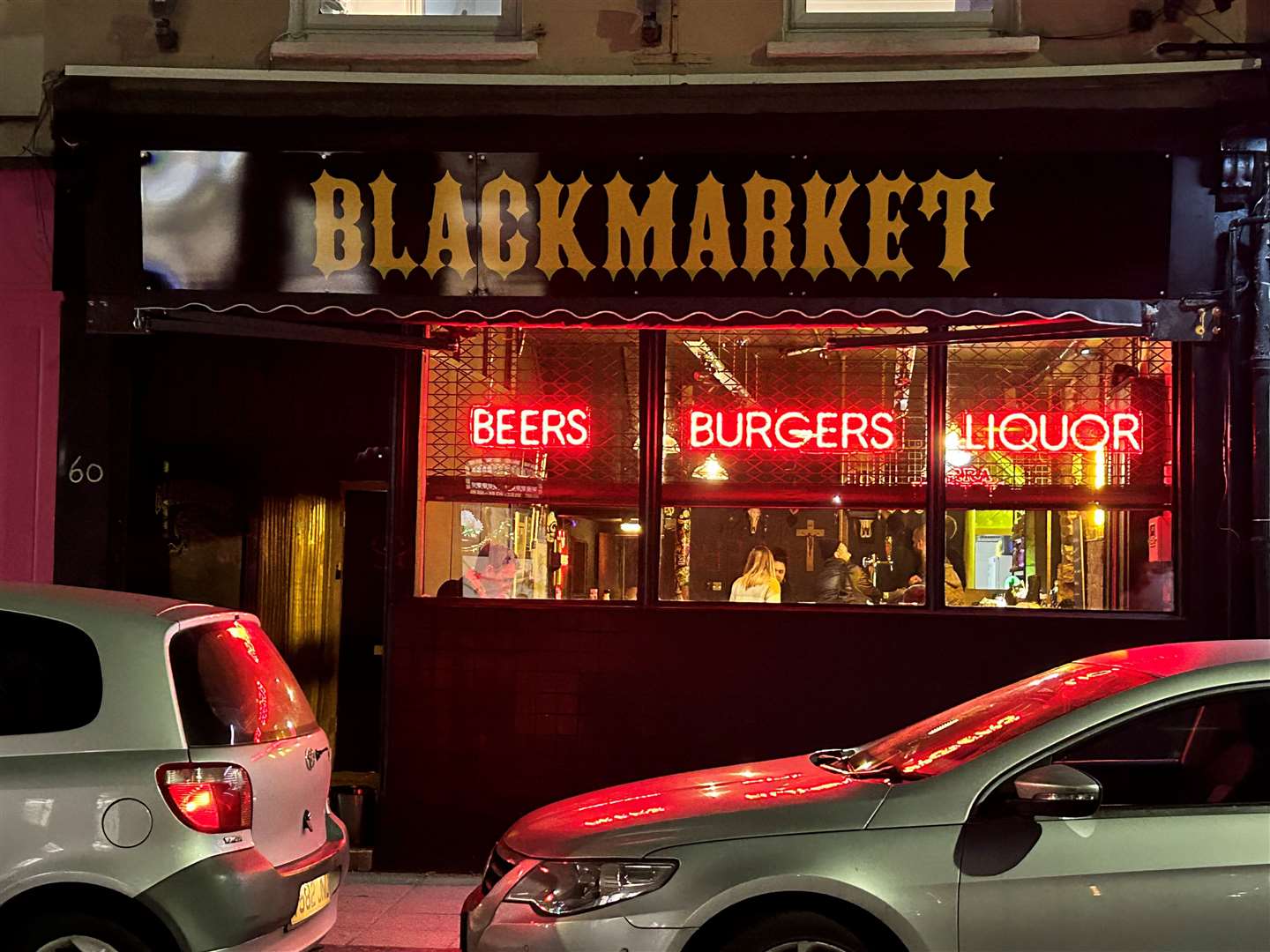 New dive bar Blackmarket in Tontine Street, Folkestone, opened last month
