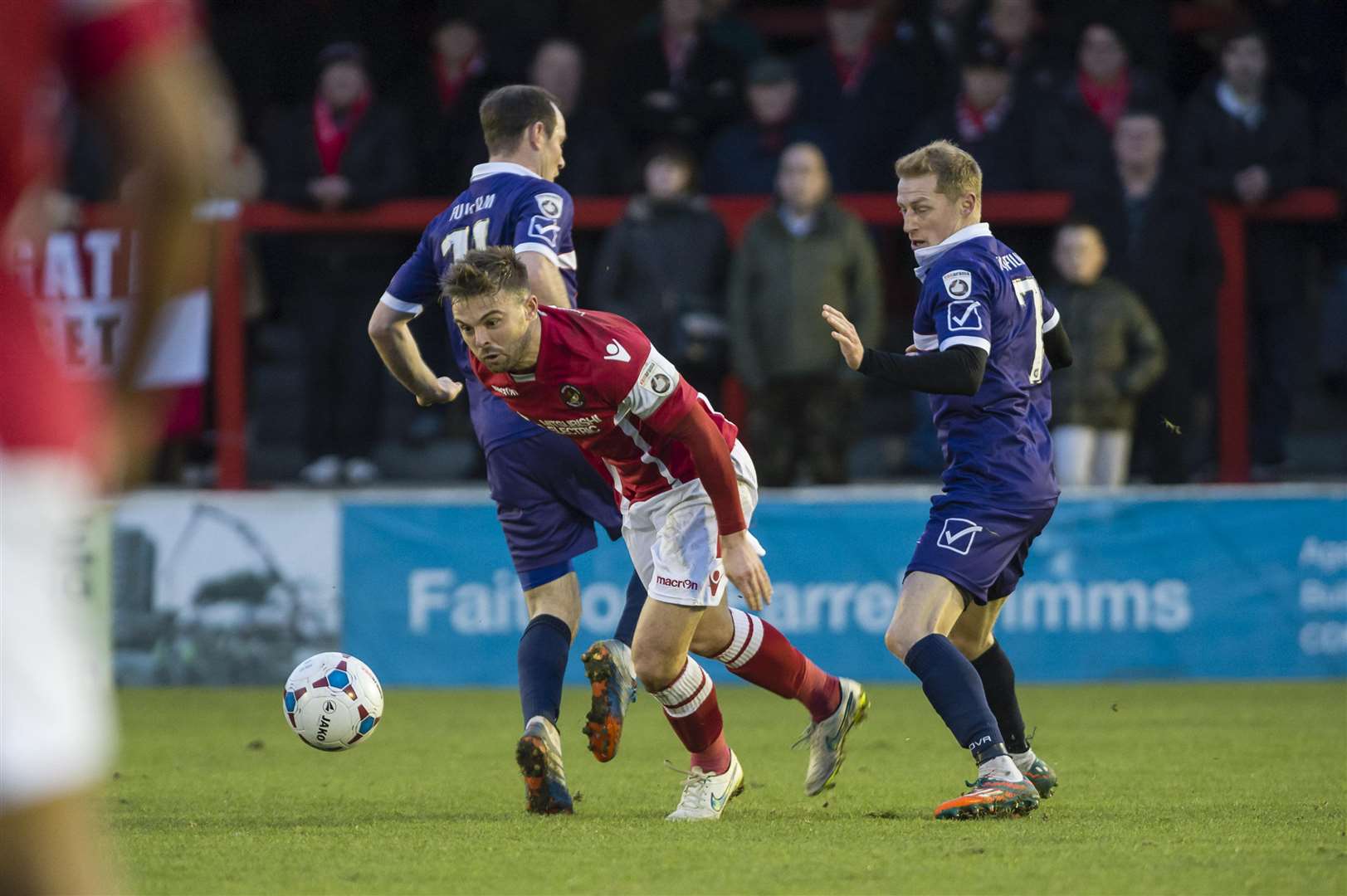 Matt Godden played with Jack King at Stevenage Picture: Andy Payton