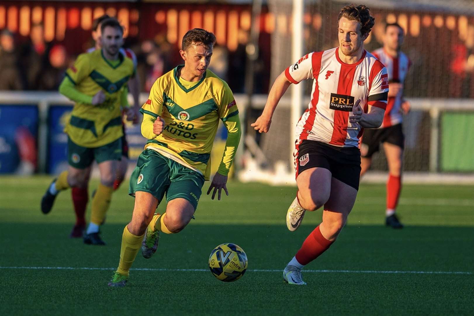 Johan ter Horst in action for Ashford at Sheppey. Picture: Ian Scammell
