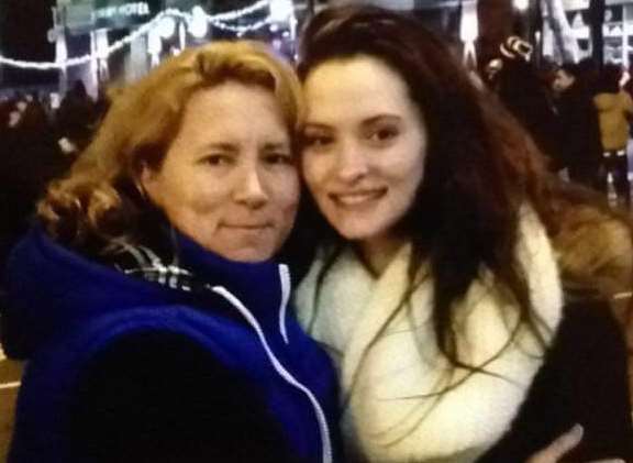 Viana Simmons with her mum Susie