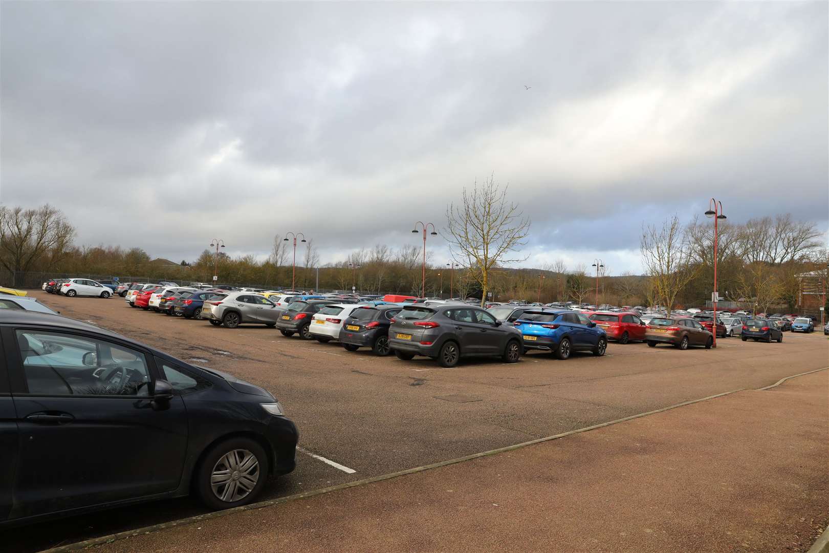 The Wincheap park and ride site in Canterbury