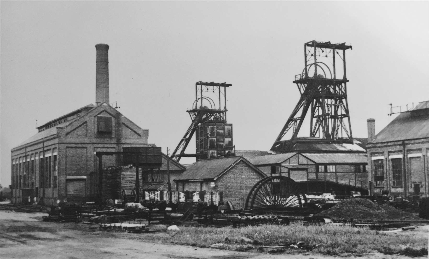 Snowdown Colliery before it was closed. Picture: Colin Varrall