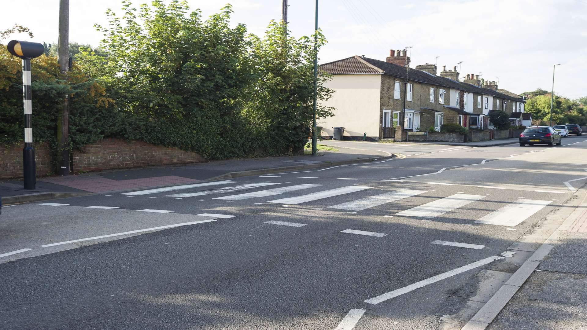 The incident occurred on a zebra crossing on Loose Road, Maidstone