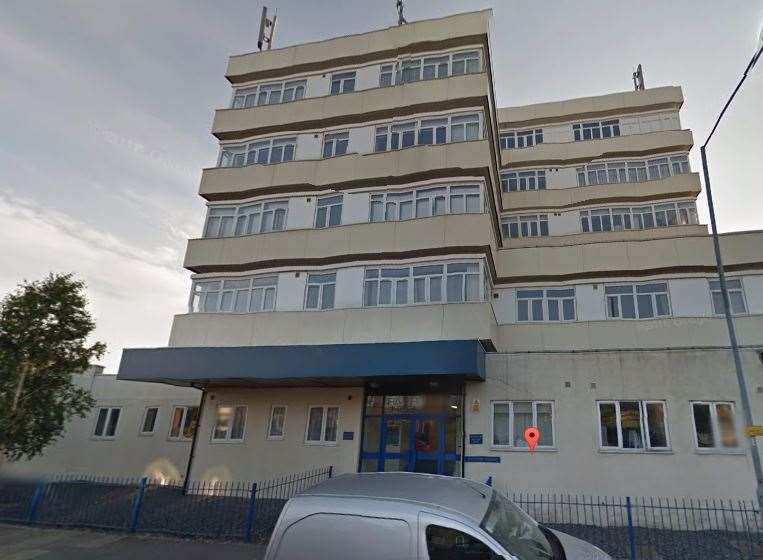 Police have made two arrests after the man's body was found at the Riverside Heights flats in Tilbury. Picture: Google Street View
