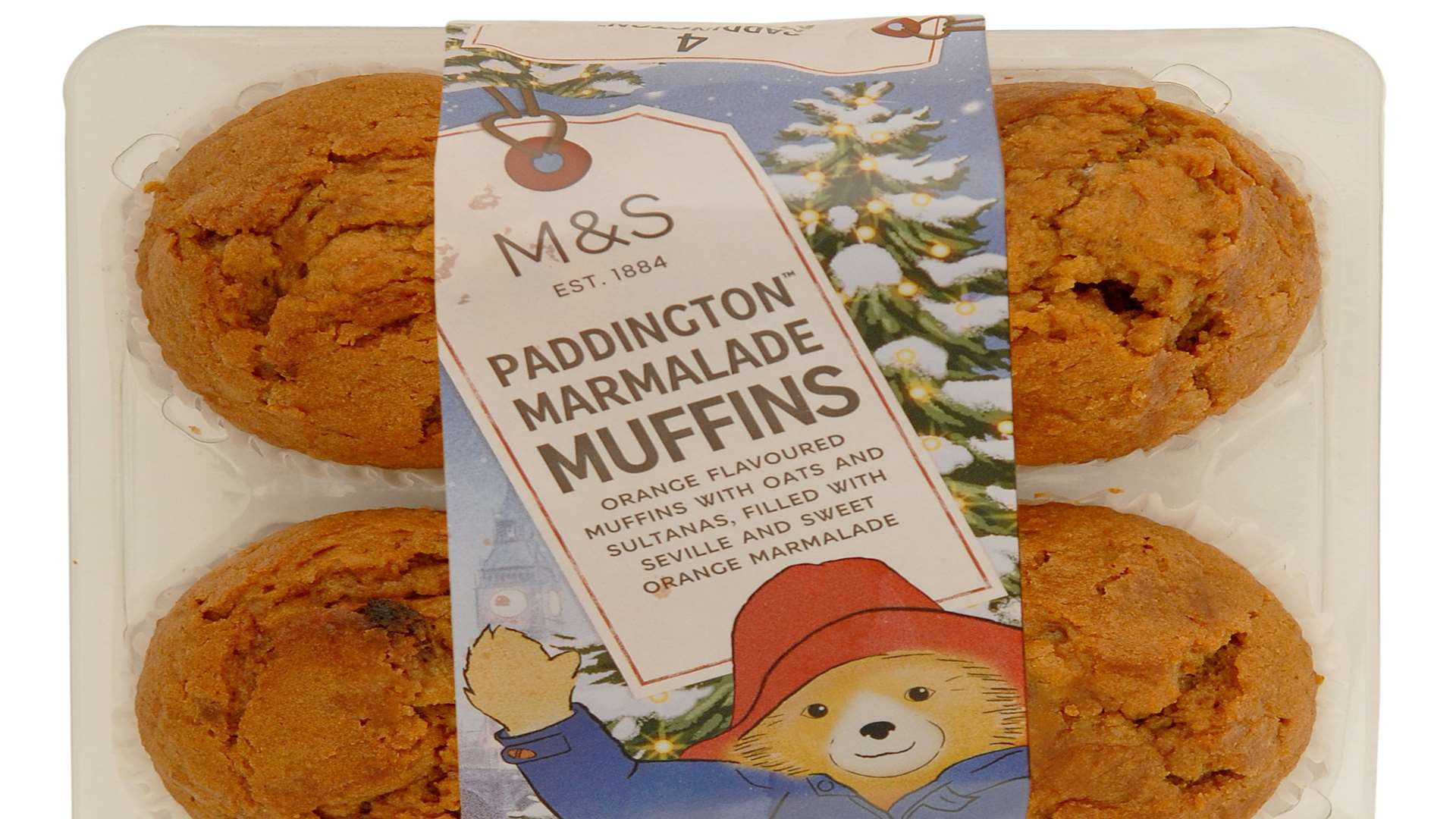 Paddington Marmalade Muffins at M&S