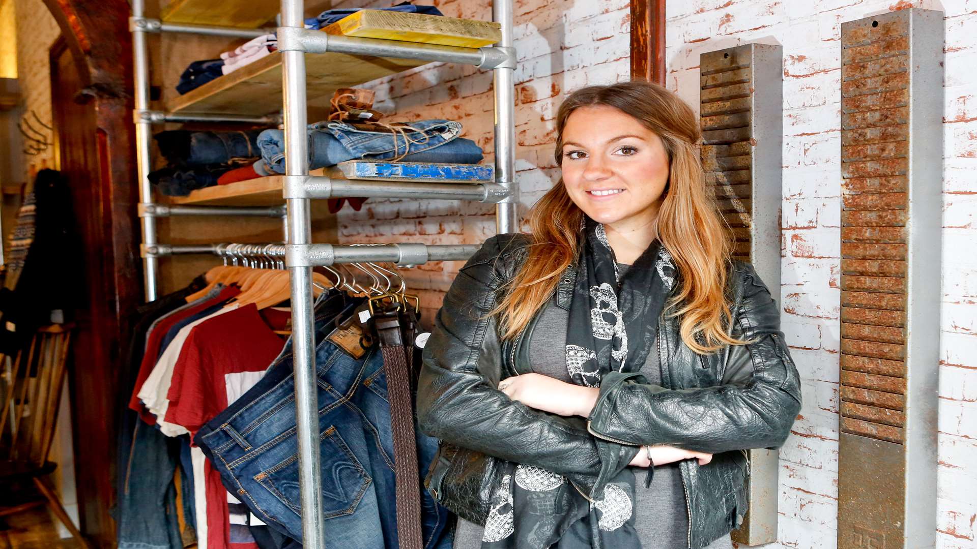 Amy Barker, from Monks & Co Clothing says trade has begun to fall