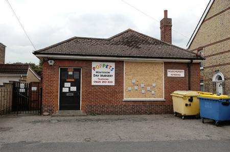 Poppets Nursery in Snodland, after its sudden closure