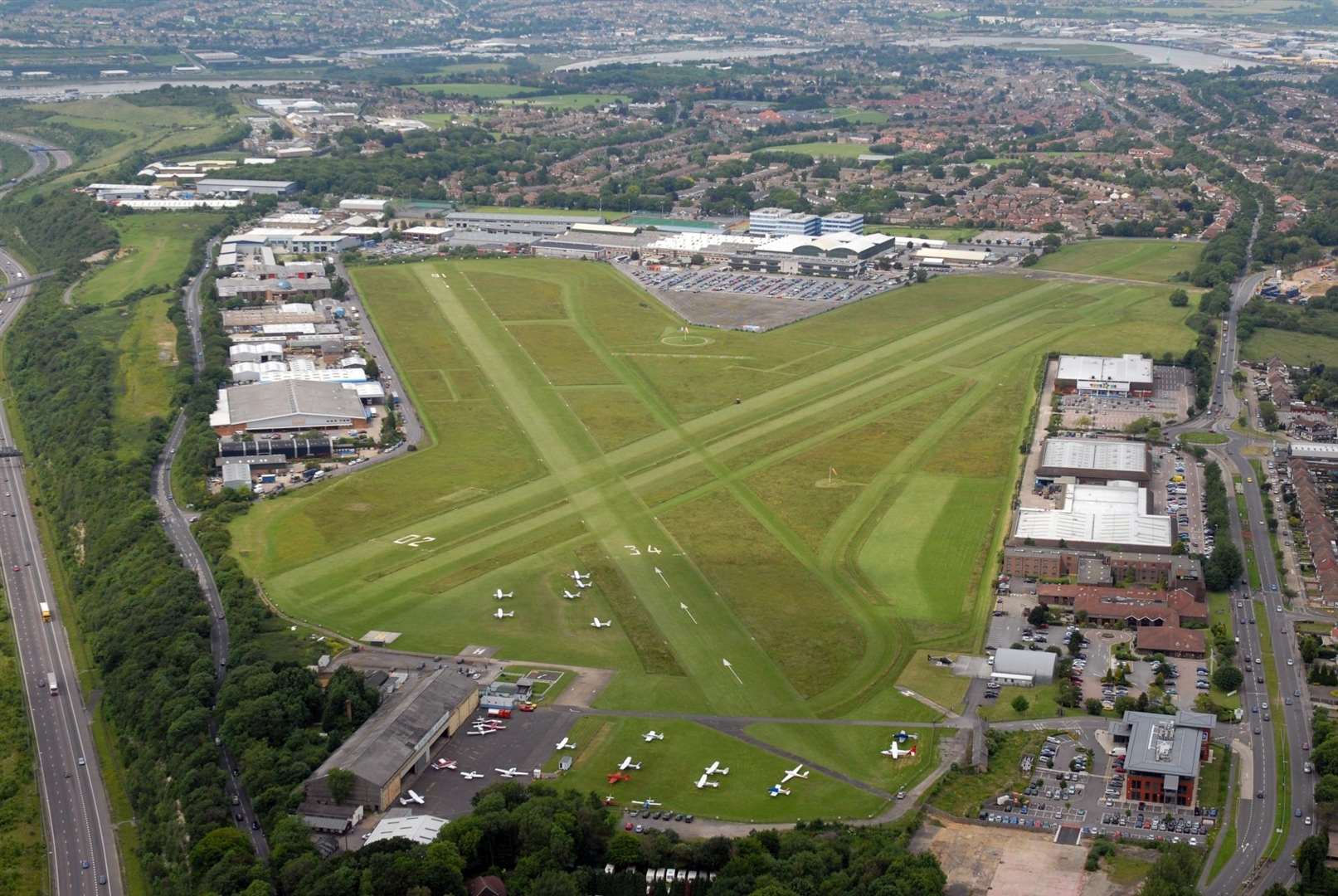 Plans to improve Rochester Airport have been approved by Medway Council