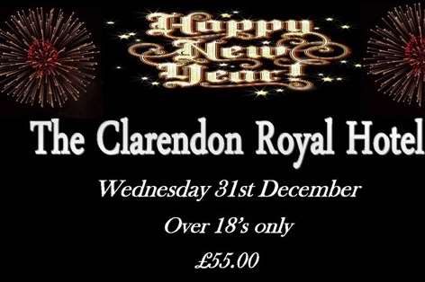 Partygoers could pay £55 to celebrate New Year's Eve at the Clarendon Royal Hotel