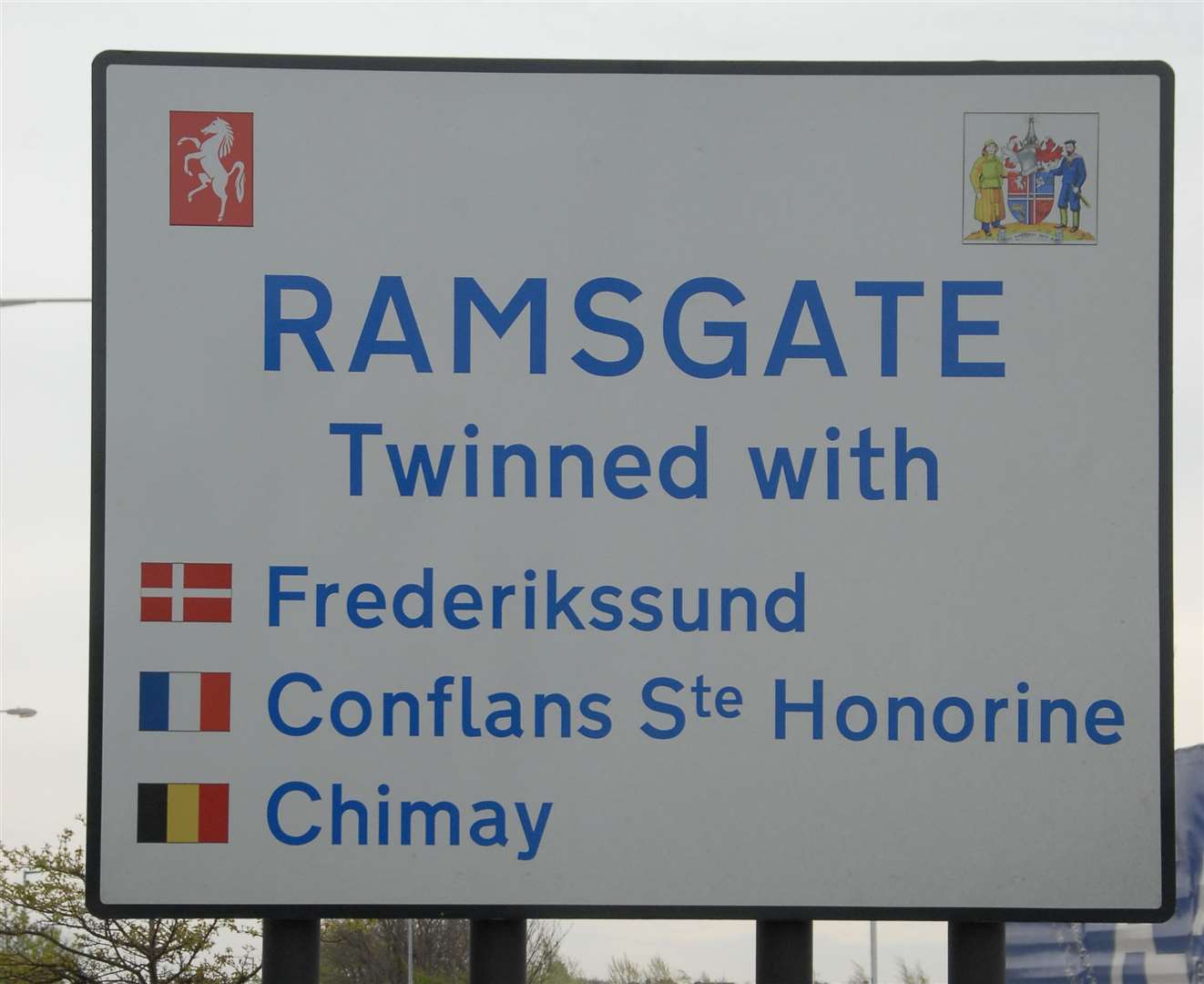 Ramsgate Boundary sign. picture by Barry Duffield (38315362)
