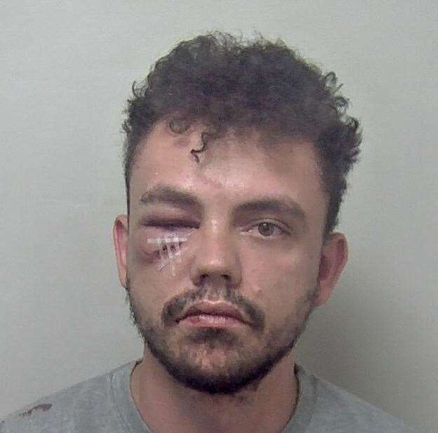 Craig Judd was handed seven and a half years at Canterbury Crown Court after admitting wounding with intent. Pic Kent Police