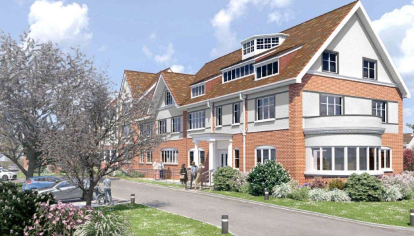 What the new care home at the former Herne Bay Court Christian camp could look like. Picture: McGroff Group