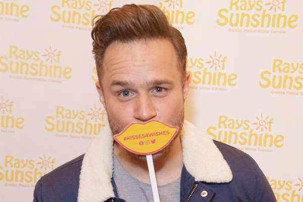 Olly Murs is one of the celebrities backing the #Kisses4Wishes