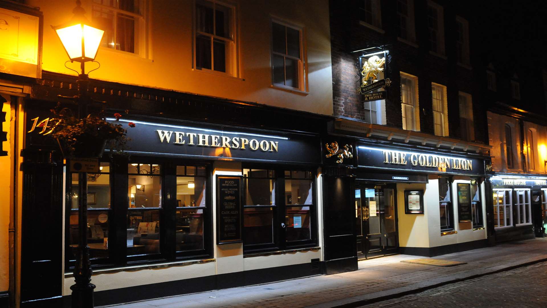 The pub in Rochester High Street has been refurbished and extended. Picture: Steve Crispe.