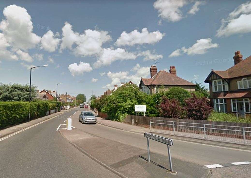 Canterbury Road at its junction with King's Road. Picture: Google Street View
