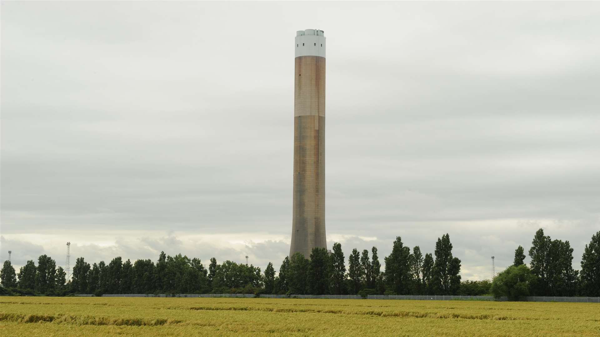 Grain power station chimney will be blown up next week