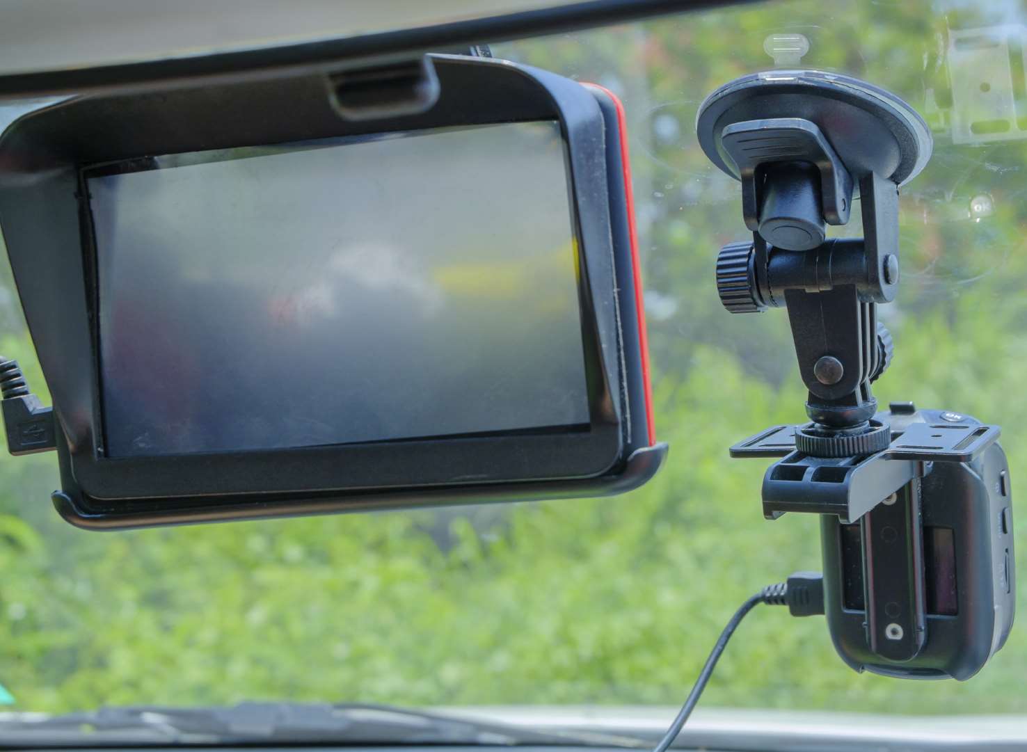 Ryder was filmed on his own dashcam. Stock image