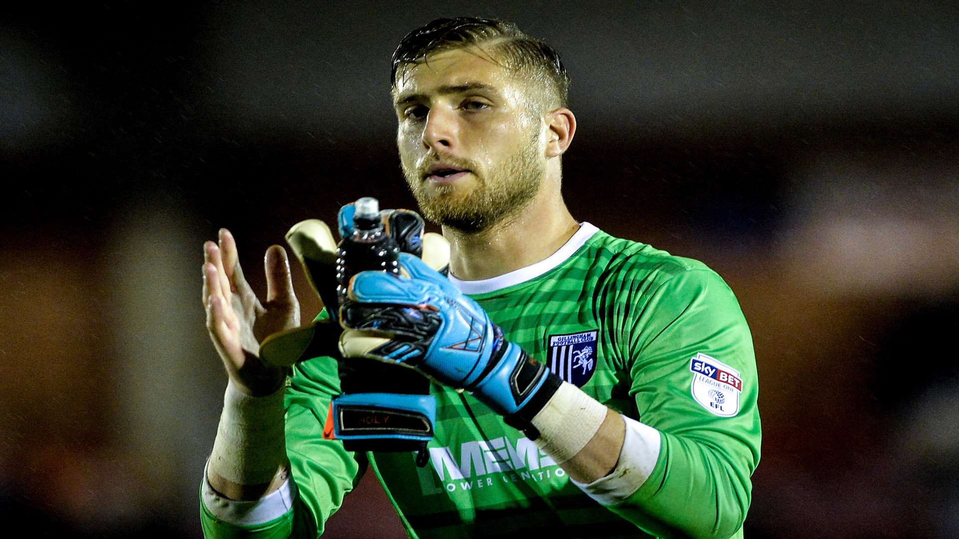 Gills keeper Tomas Holy is an exciting prospect according to boss Ady Pennock Picture: Ady Kerry