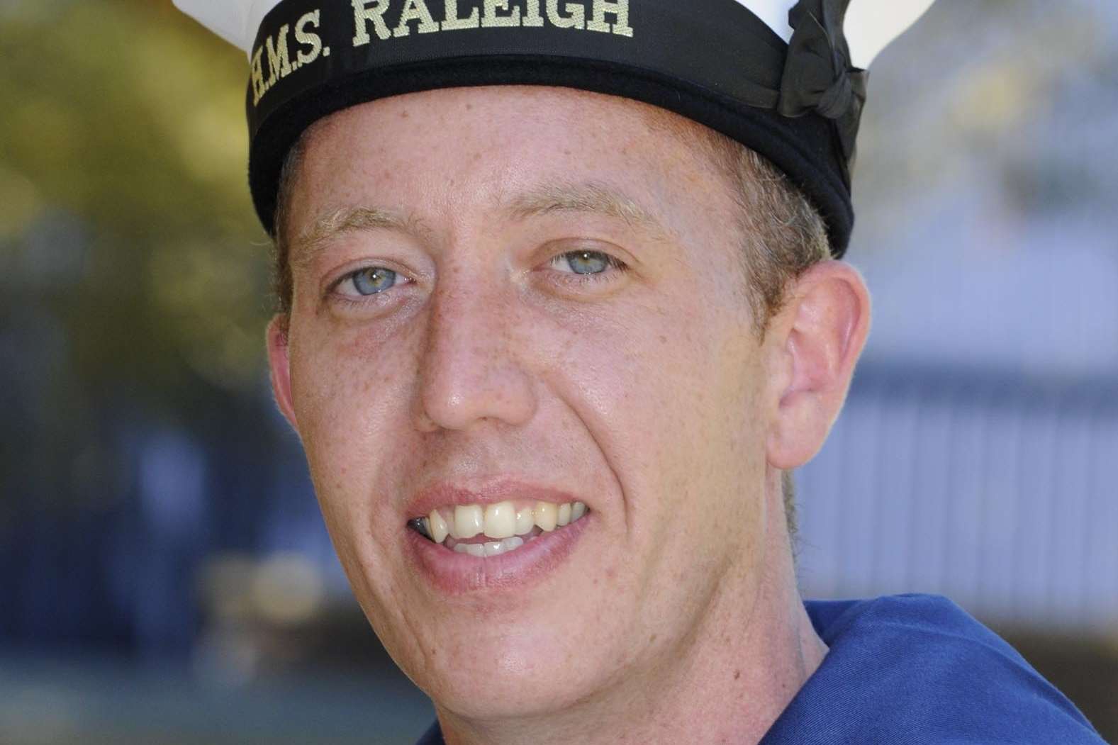 Steve Valentine, from Tonbridge, sailed through his navy training