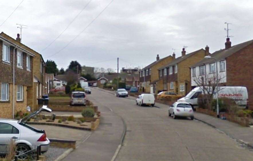 The drink driver was stopped in Elmley Way, Margate. Picture: Google