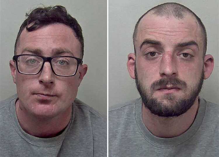 Luke Tudor and Kieran Martin were locked up earlier this month