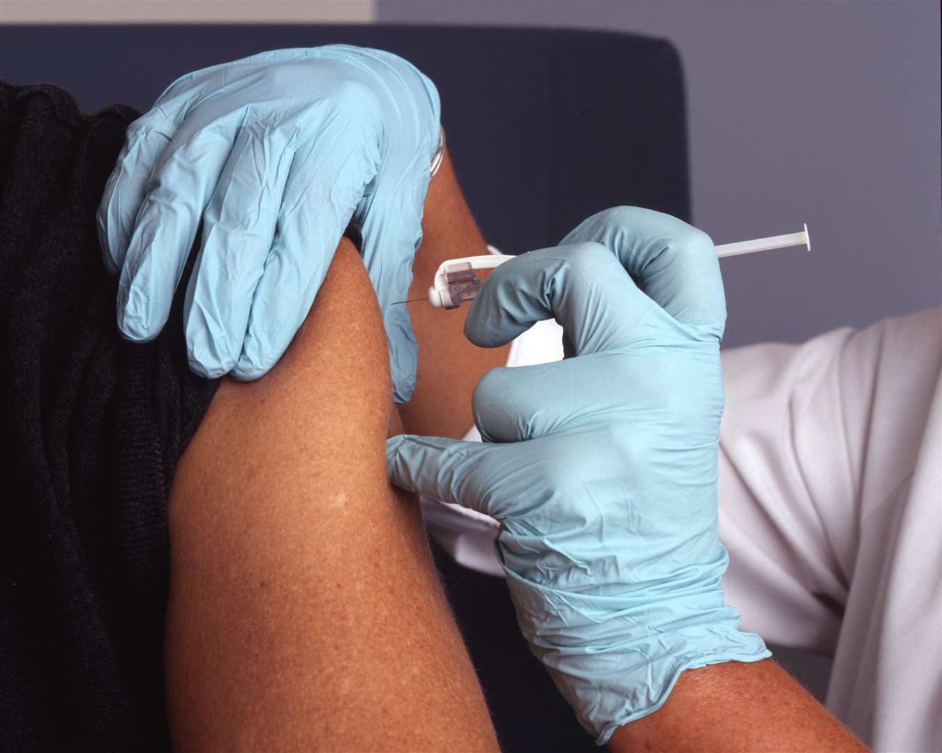 An error lead to teachers being offered the Covid-19 vaccine. Stock Image