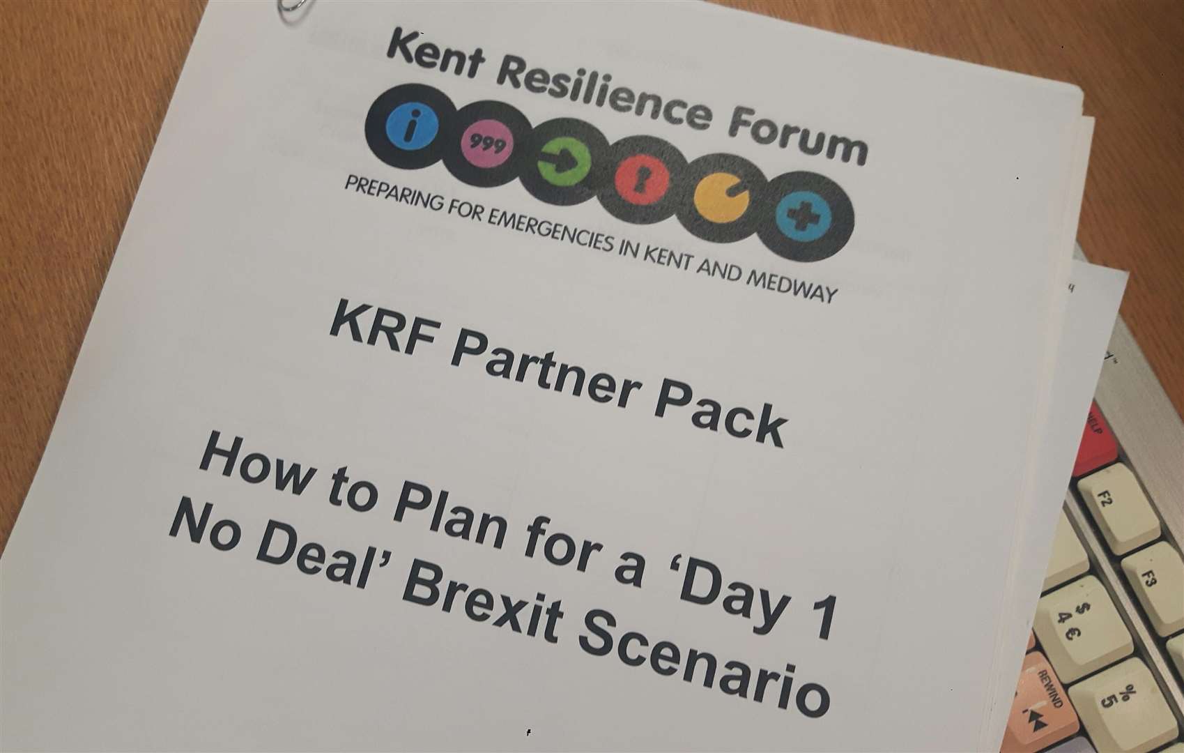 The Kent Resilience Forum report containing guidance from the Department for Exiting the EU (6761178)
