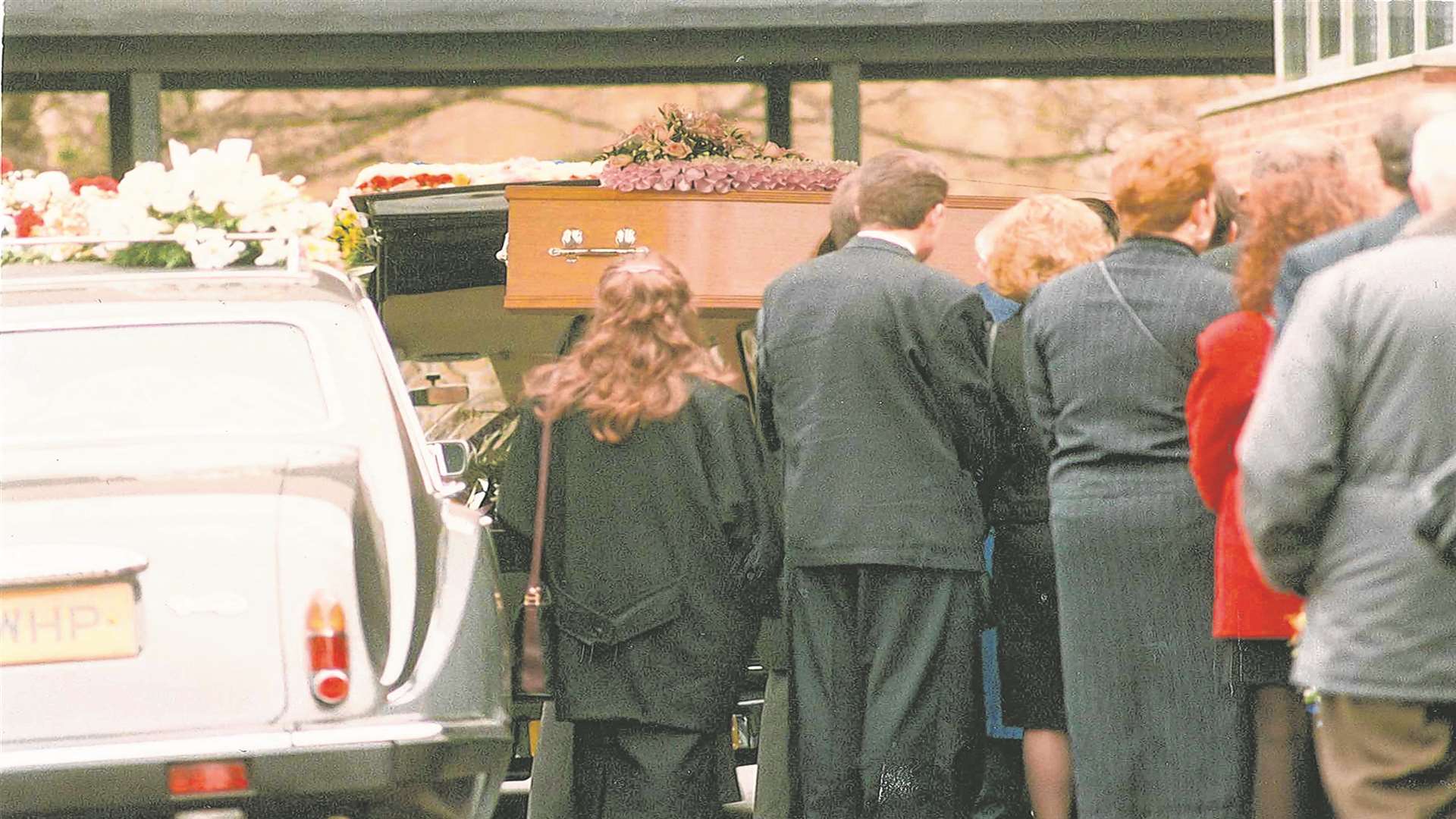 Claire Tiltman's funeral