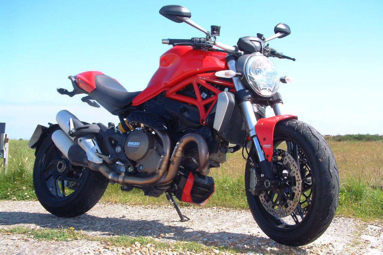Laguna Motorcycles sells Ducatis (pictured), Yamaha, Suzuki and many other makes