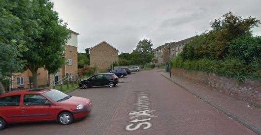 St Andrew's Close, Whitstable, where the body was found. Image: Google street view