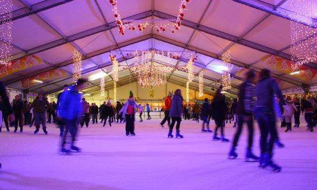 How the ice skating rink in the Dane John Gardens might look. Copyright: Canterbury City Council (1560534)