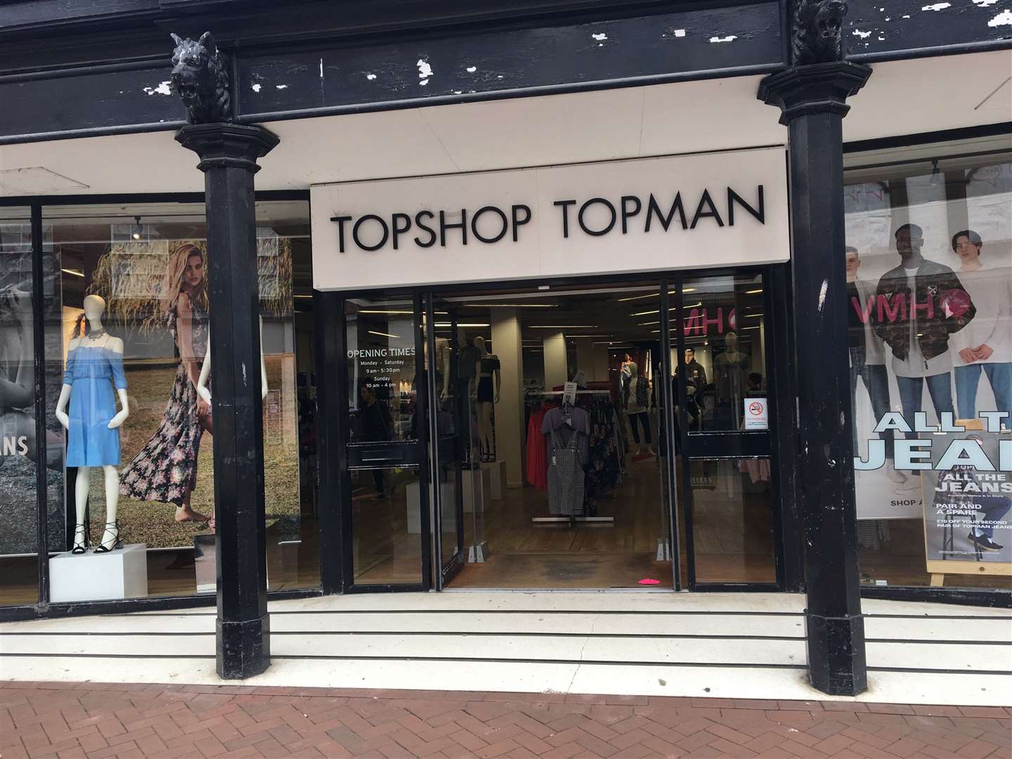 The Arcadia Group also owns Topshop