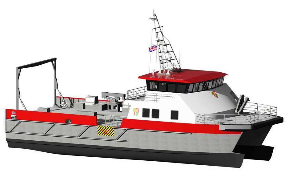 The wind farm support boats Burgess Marine will build for Mainprize Offshore