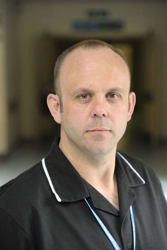 Steve Hams, director of nursing at Medway Maritime Hospital