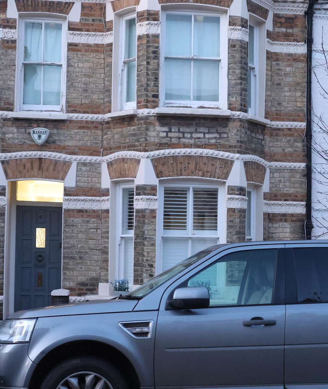 Disgraced ex-MP Charlie Elphicke's Fulham pad, where he is living following his release from prison (his home is in the centre) Picture: UKNIP